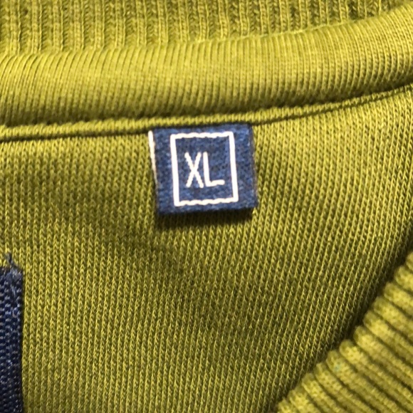 NWOT Louis Philippe Olive Sweatshirt - Picture 9 of 12